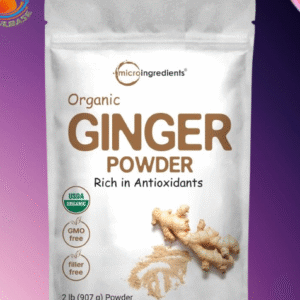 organic ground ginger powder