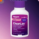 amazon basic care clearlax, polyethylene glycol (8.3 ounces)