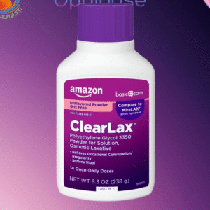 amazon basic care clearlax, polyethylene glycol (8.3 ounces)