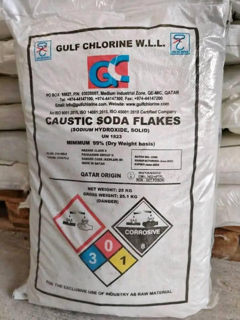 caustic soda flakes 25kg bag caustic soda flakes 25kg bag