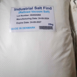 industrial salt 25kg bag