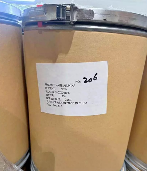 alumina (aluminum oxide) 25kg drum alumina (aluminum oxide) 25kg drum